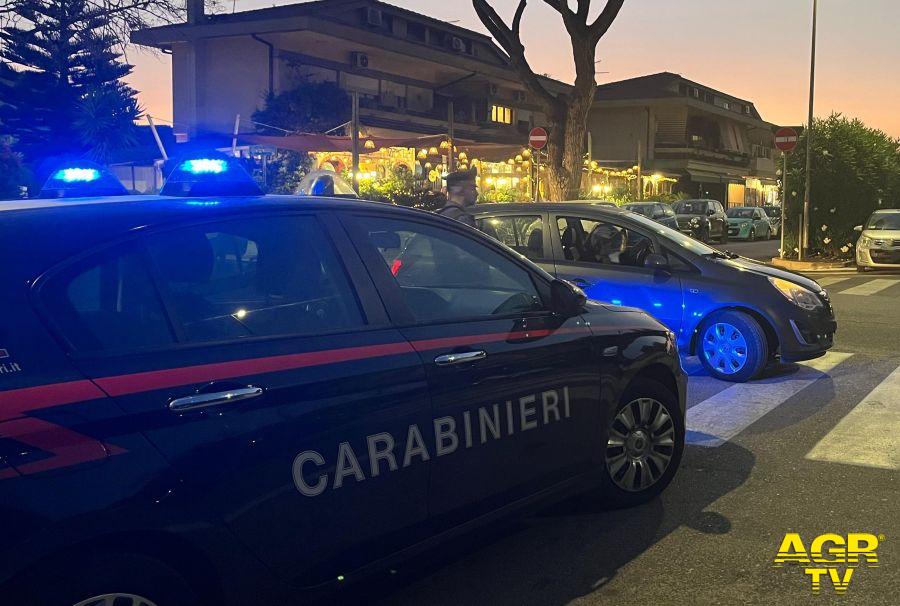Carabinieri l'equipaggio intervenuto ad Acilia Carabinieri l'equipaggio intervenuto ad Acilia
