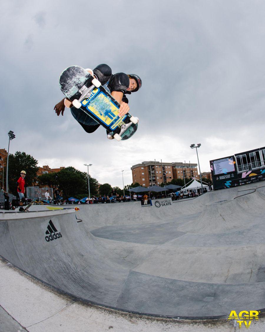 Le esibizioni degli italiani alla Coppa del Mondo skateboarding Le esibizioni degli italiani alla Coppa del Mondo skateboarding
