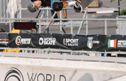 Le esibizioni degli italiani alla Coppa del Mondo skateboarding