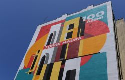 Roma, inaugurati i murales per i cento anni di Torre Maura
