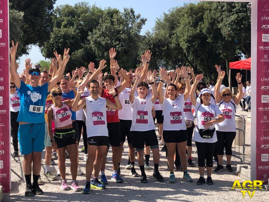 la partenza Run4Hun la partenza Run4Hun