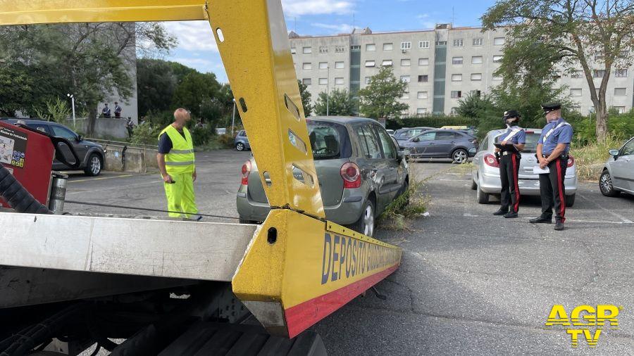 Carabinieri Frascati controlli a Tor Bella Monaca Carabinieri Frascati controlli a Tor Bella Monaca