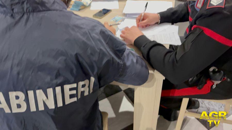 Carabinieri Frascati operazione anti-spaccio Carabinieri Frascati operazione anti-spaccio
