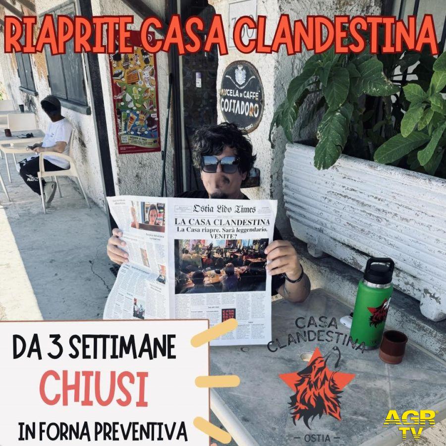 riaprite casa clandestina da facebook Zannola riaprite casa clandestina da facebook Zannola