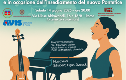 Roma, Concerto in memoria di Papa Francesco alla Sala Italia UNAR