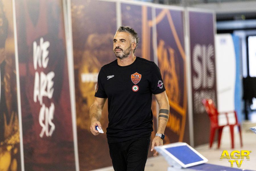 SIS Roma il coach Marco Capanna SIS Roma il coach Marco Capanna