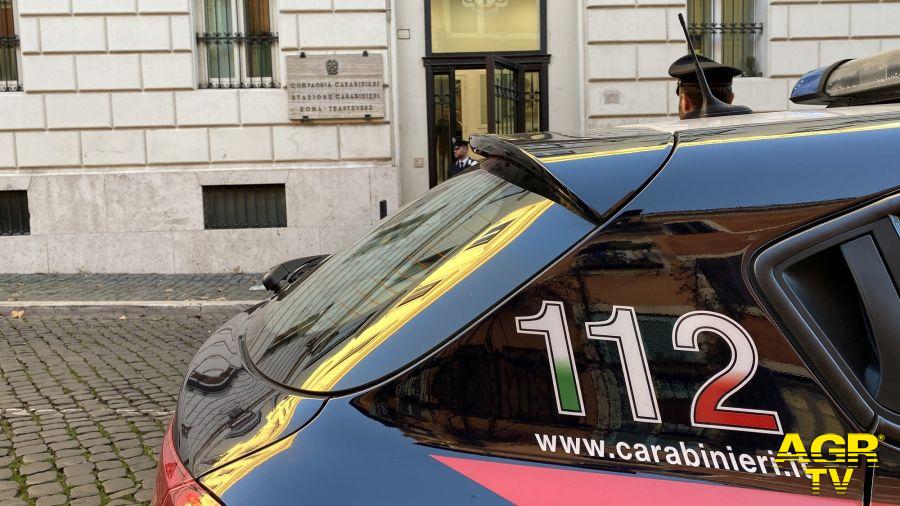 Carabinieri Trastevere intervenuti