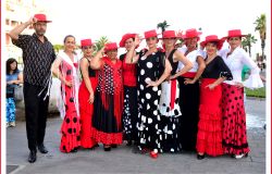 Il corpo di ballo di Flamenco di Giorgia Celli