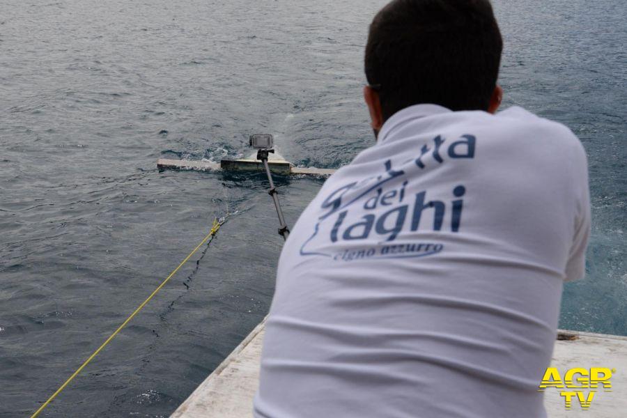 Laghi del Lazio, inquinamento da plastiche
