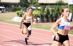 Ambra Sabatini in gara al Bravin
