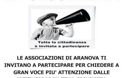 Aranova, fiaccolata per la sicurezza