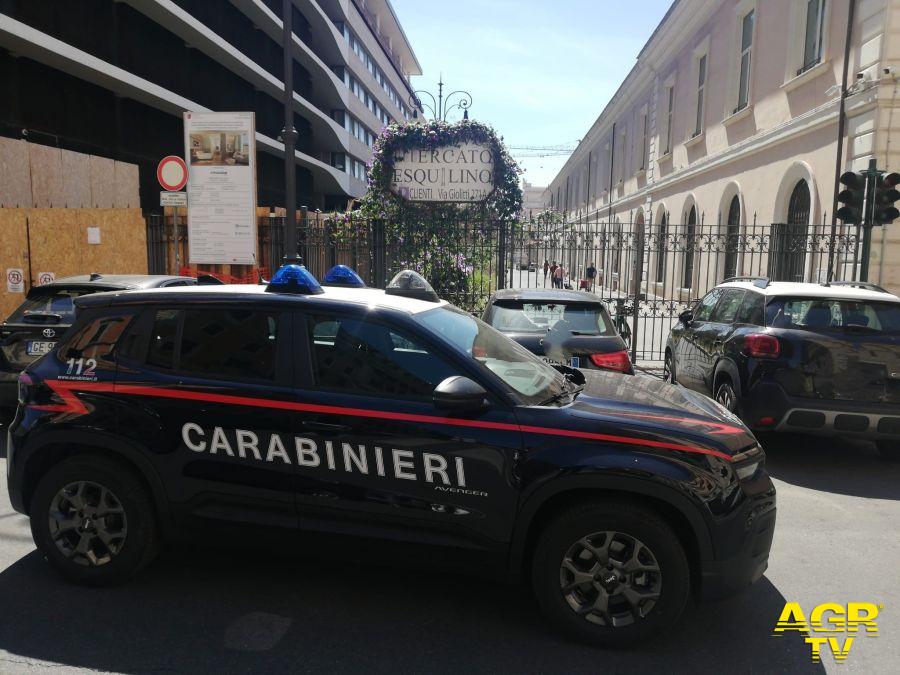 Carabinieri controlli area Esquilino Carabinieri controlli area Esquilino