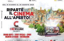 Roma, dal 16 giugno al via l'Arena Cinevillage Talenti, il cinema all'aperto nel cuore del Sessantotto Village