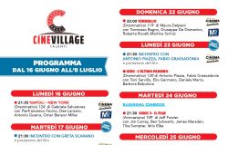 Cinevillage programma settimana