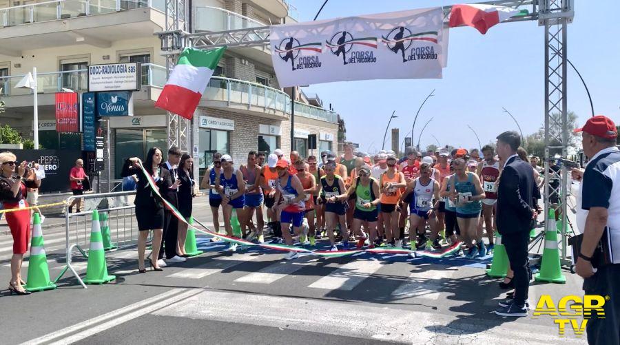 Partenza della 3a corsa del ricordo di Catania Partenza della 3a corsa del ricordo di Catania