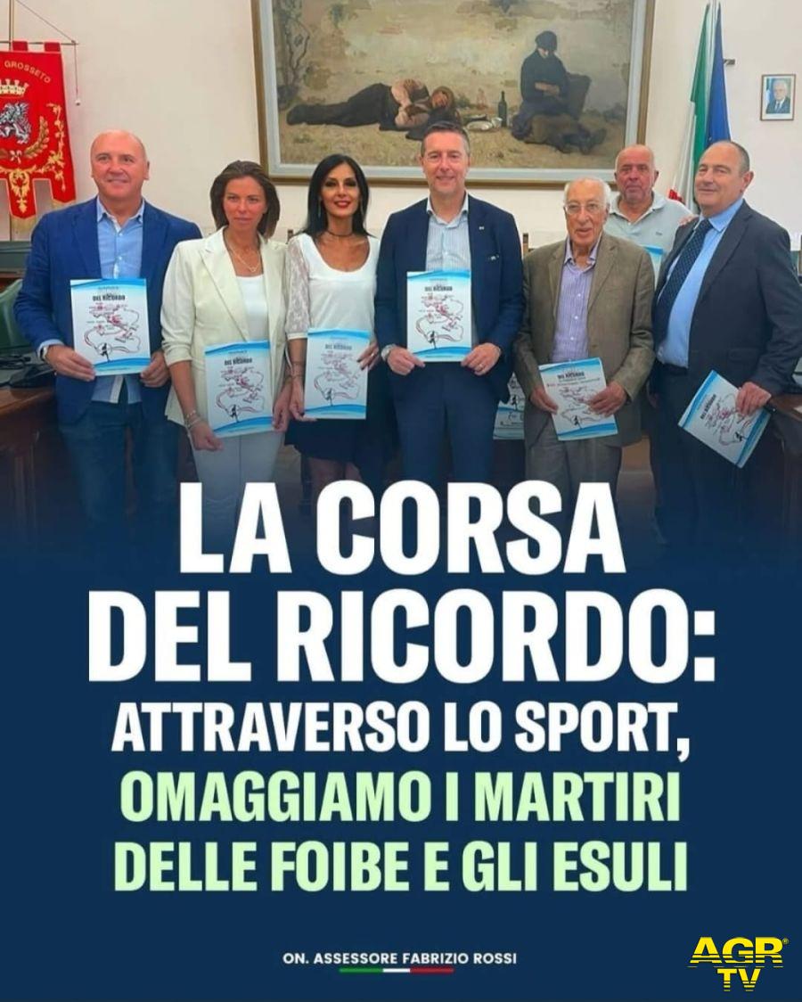 Corsa del Ricordo la presentazione dell'iniziativa nella sala consiliare di Grosseto Corsa del Ricordo la presentazione dell'iniziativa nella sala consiliare di Grosseto