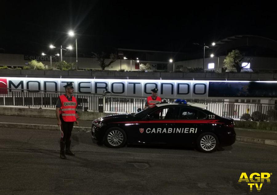 Carabinieri controlli Monterotondo malamovida Carabinieri controlli Monterotondo malamovida