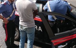Carabinieri intervenuti alla Casilina