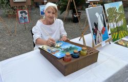 Palietto d’Estate di Ostia Antica - Artisti all'opera