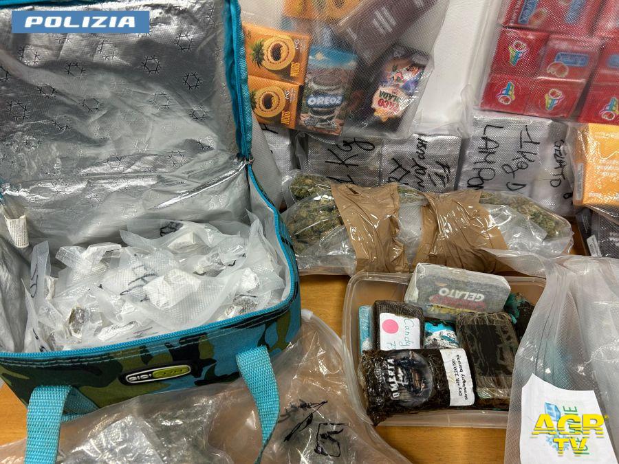 Polizia droga sequestrata Alessandrino Polizia droga sequestrata Alessandrino