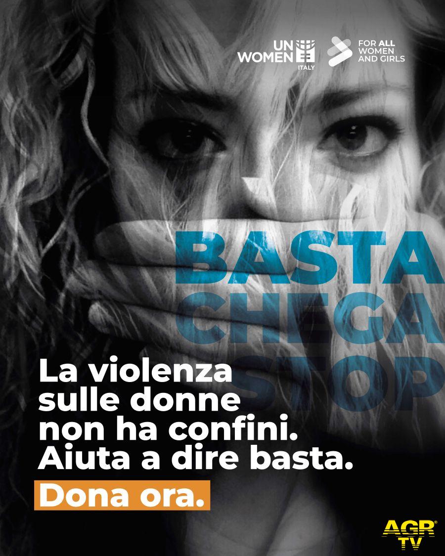 Campagna violenza_UN Women Italy locandina Campagna violenza_UN Women Italy locandina