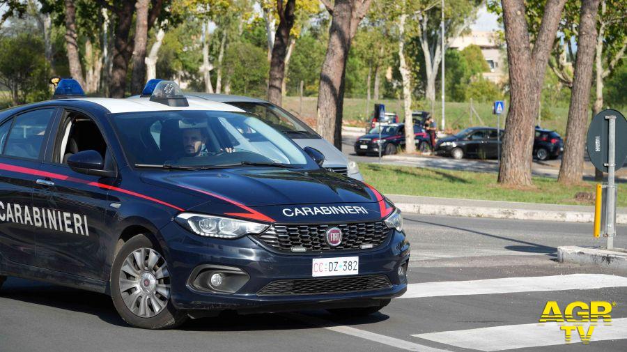 Carabinieri San Paolo controlli vicolo Salvi Carabinieri San Paolo controlli vicolo Salvi