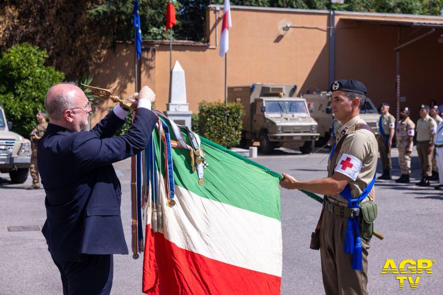 Medaglia di Benemerenza del Tempo della Gentilezza – Classe di Eccellenza alla bandiera del Corpo Militare