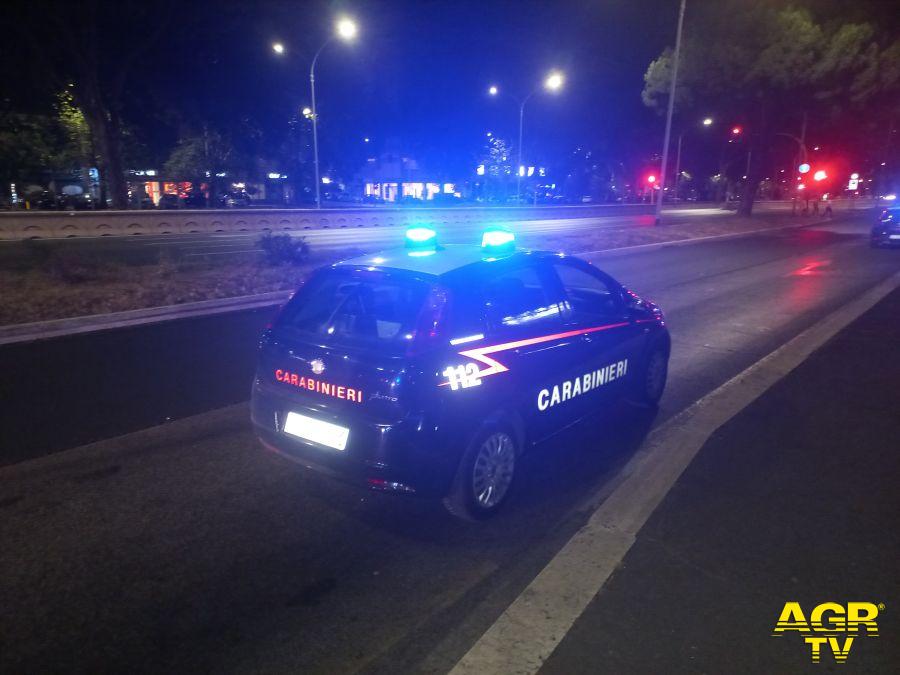 Carabinieri di Roma Eur intervenuti sul posto
