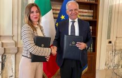 Lucia Dello Russo - Presidente (Un.I.Coop) - Matteo Piantedosi - Ministro dell'Interno