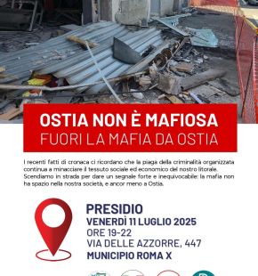 Ostia, i consiglieri municipali si mobilitano, presidio antimafia in via delle Azzorre