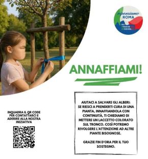 Emergenza caldo, al via la campagna Annaffiami! per salvare gli alberi disidratati