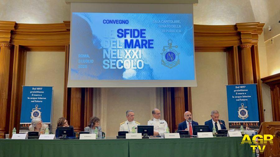 Lega Navale Italiana convegno al senato sul mare del XXI secolo Lega Navale Italiana convegno al senato sul mare del XXI secolo