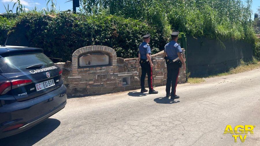 Carabinieri l'equipaggio intervenuto Carabinieri l'equipaggio intervenuto
