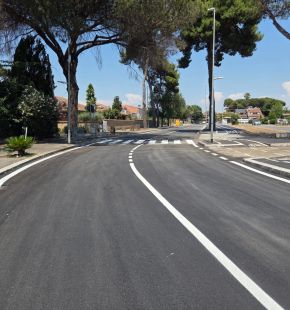 Infernetto, riaperta dopo dieci anni via Ceccarossi