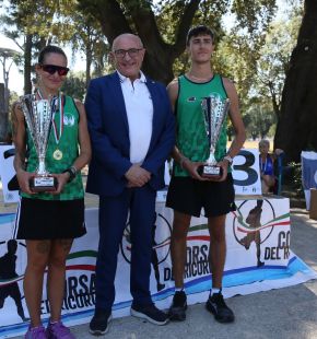 II edizione della Corsa del ricordo, vincono Marco Pascarella e Roberta Varricchione II edizione della Corsa del ricordo, vincono Marco Pascarella e Roberta Varricchione