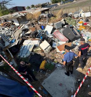 Tivoli, sequestrata area di 700 mq della Asl rm 5, divenuta una  discarica abusiva