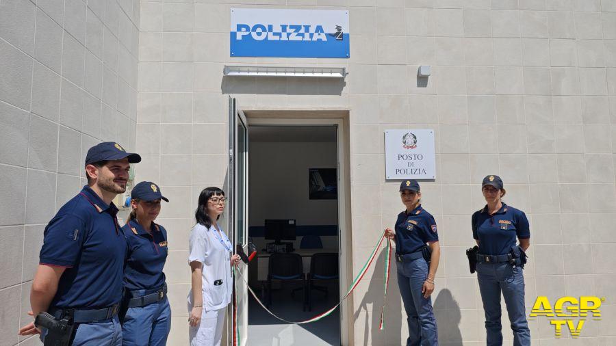 Ospedale San Filippo Neri inaugurazione nuovo posto polizia Ospedale San Filippo Neri inaugurazione nuovo posto polizia