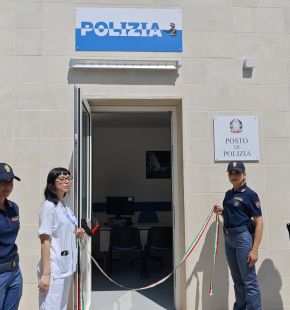 Roma, Ospedale San Filippo Neri: inaugurato il nuovo posto di Polizia aperto H24