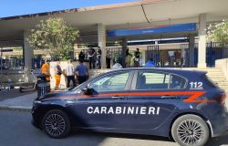 Carabinieri Ostia stazioine Stella Polare allontanamento senza fissa dimora