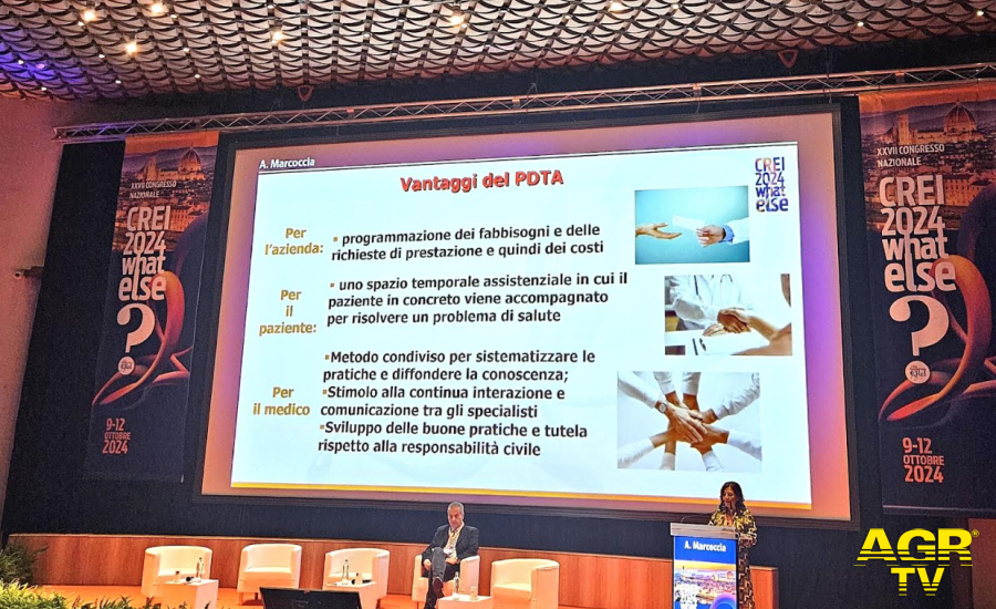 Antonella Marcoccia anticipa i contenuti del PDTA durante il Congresso CReI 2024 Antonella Marcoccia anticipa i contenuti del PDTA durante il Congresso CReI 2024