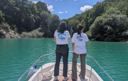 Goletta dei Laghi nel Lazio, tappa al Lago del Salto: tutti uniti per uno sviluppo sostenibile