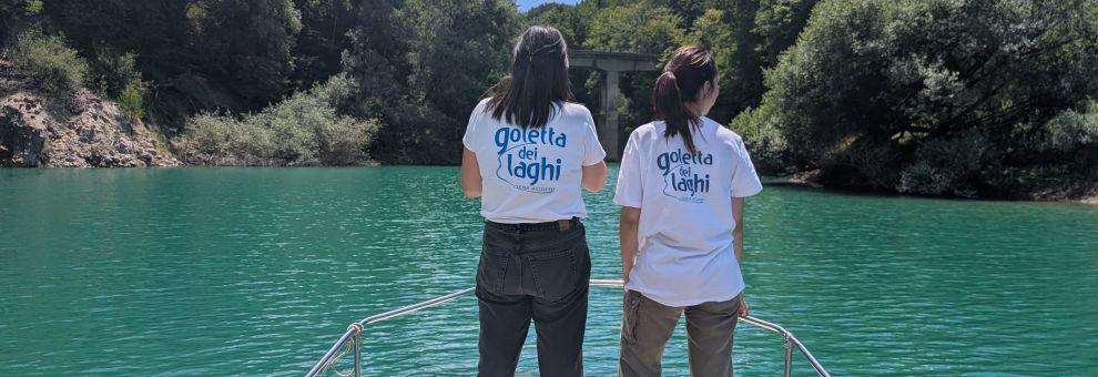 Goletta dei Laghi nel Lazio, tappa al Lago del Salto: tutti uniti per uno sviluppo sostenibile