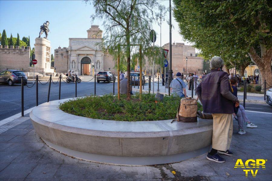 nuovo piazzale di Porta Pia nuovo piazzale di Porta Pia