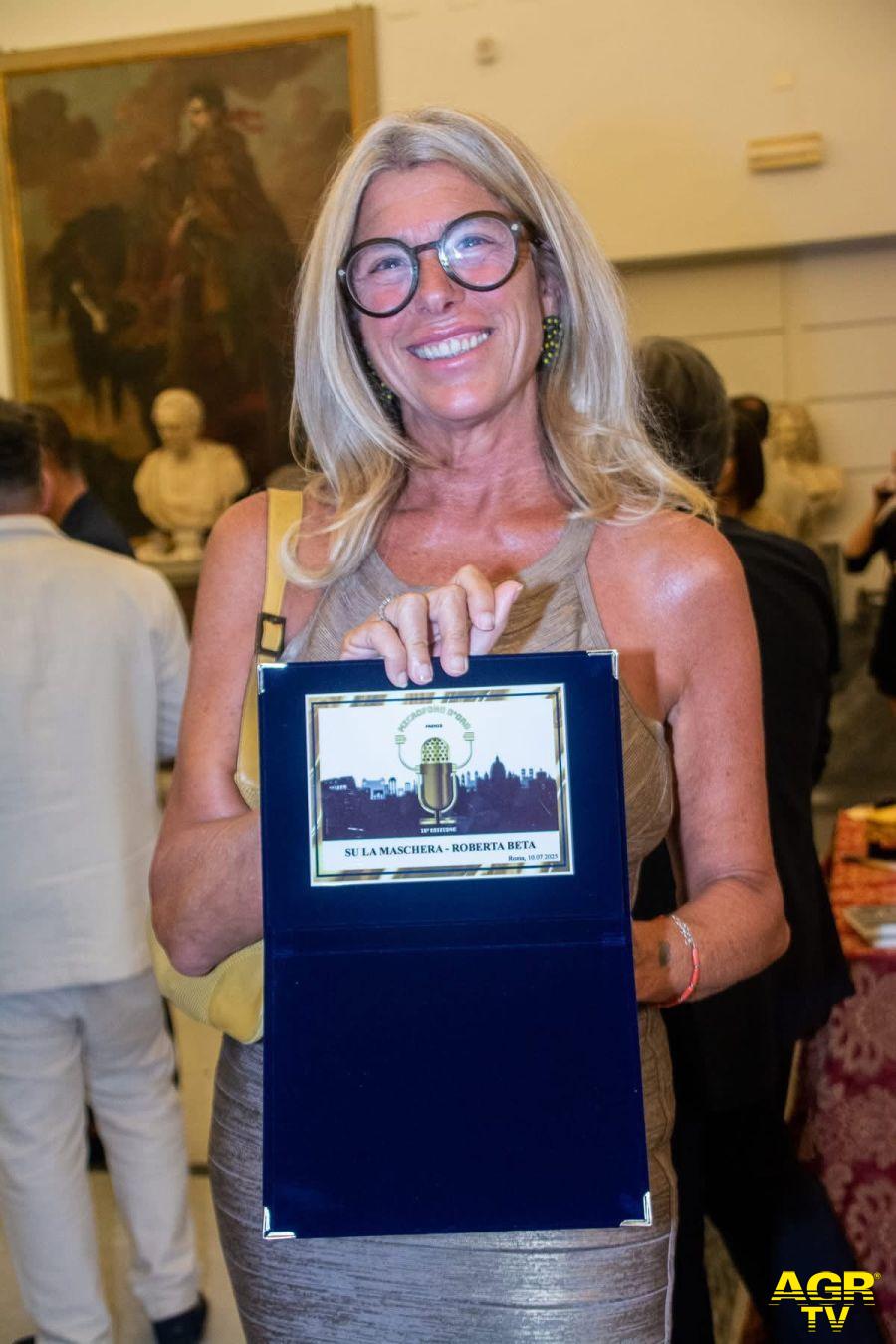 ROBERTA BETA PREMIO MICROFONO D'ORO ROBERTA BETA PREMIO MICROFONO D'ORO