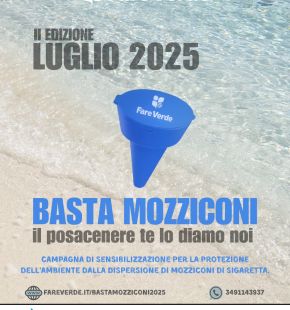 Civitavecchia, i volontari di Fare Verde in spiaggia per la campagna: Basta mozziconi
