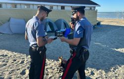 Ostia -  Controlli dei Carabinieri sul litorale