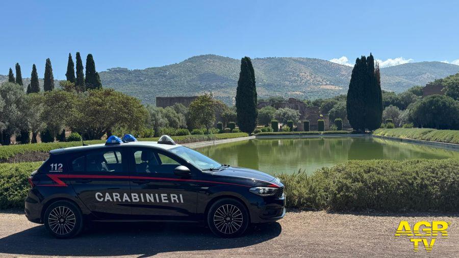 Carabinieri Tivoli controlli Villa Adriana Carabinieri Tivoli controlli Villa Adriana