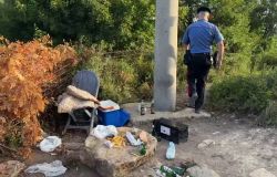 Carabinieri Bracciano -Cerveteri impegnati durante i controlli nei boschi
