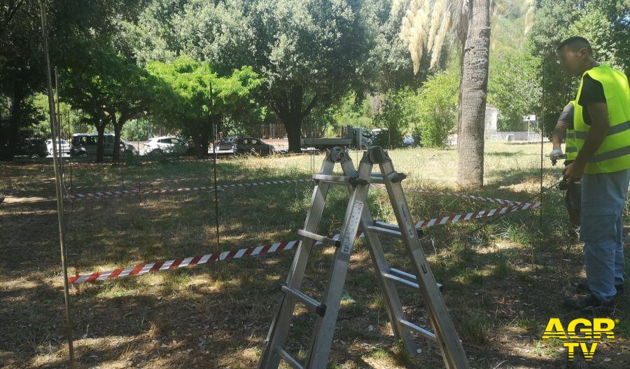I Municipio avvio lavori palestra outdoor I Municipio avvio lavori palestra outdoor