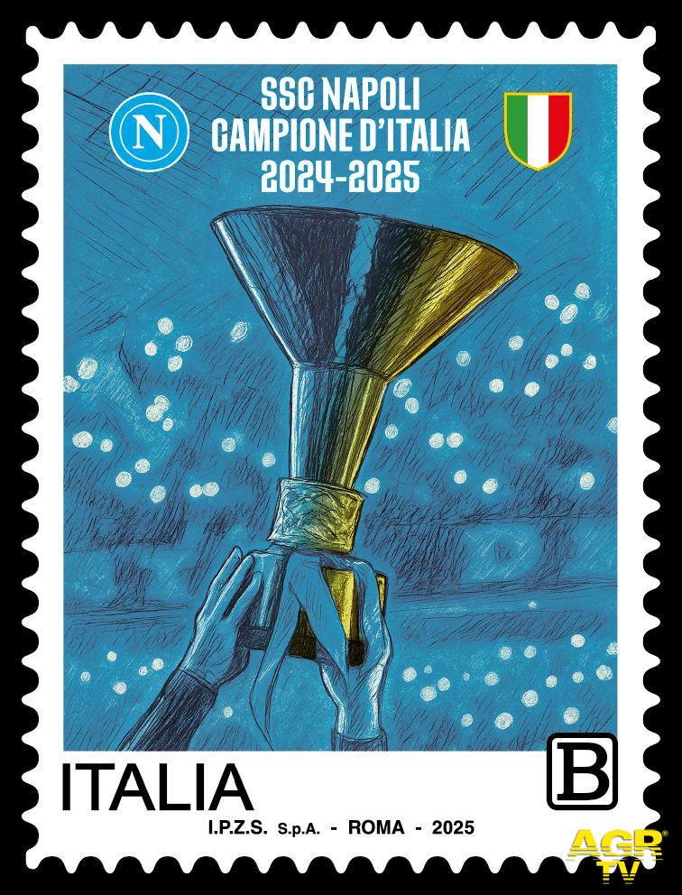 Squadra calcio Napoli vincitrice scudetto 2024/2025